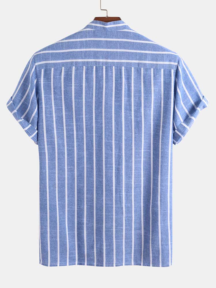Pierre Striped Short Sleeve Shirt
