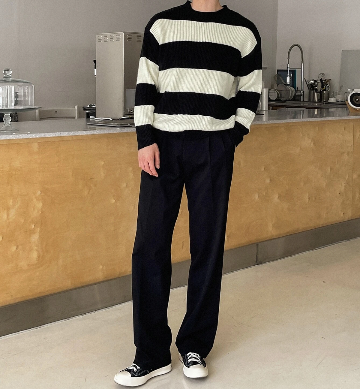 Antonio Striped Sweater