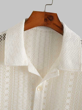 Arnaud Lace Short Sleeve Shirt
