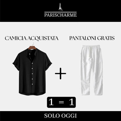 Duo di Lino: Camicia acquistata, pantalone in omaggio!