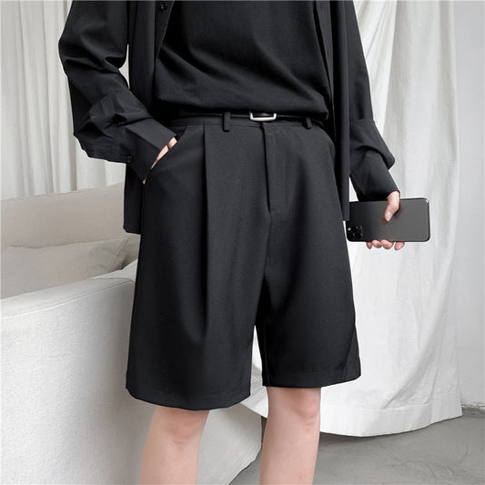 Giancarlo Pleated Shorts