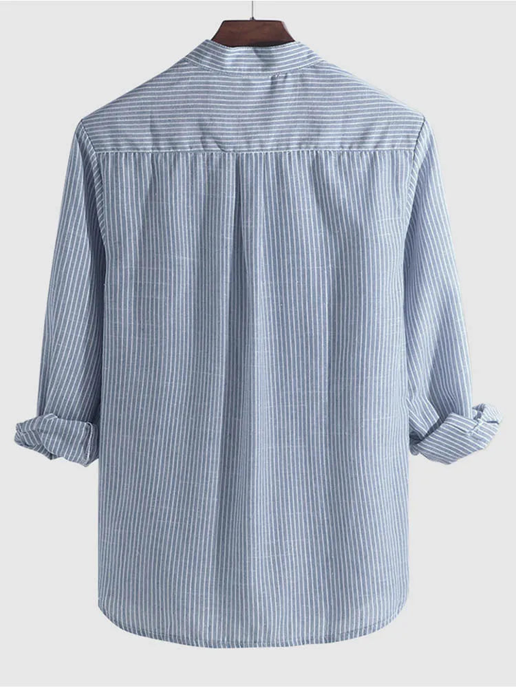 Giovanni Striped Long Sleeve Shirt