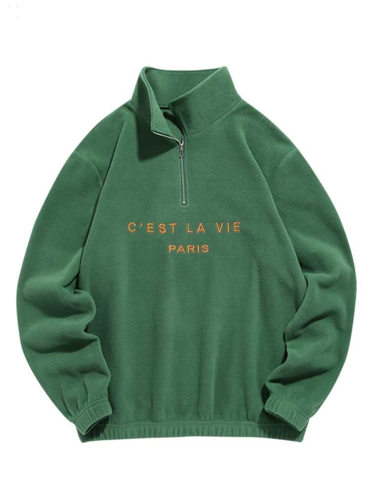 Damien Paris Fleece Pullover