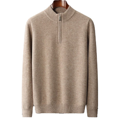 Fabio Cashmere Quarter-Zip