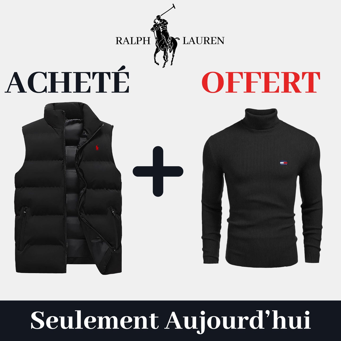 Gilet R&L + Pull Offert (DESTOCKAGE)